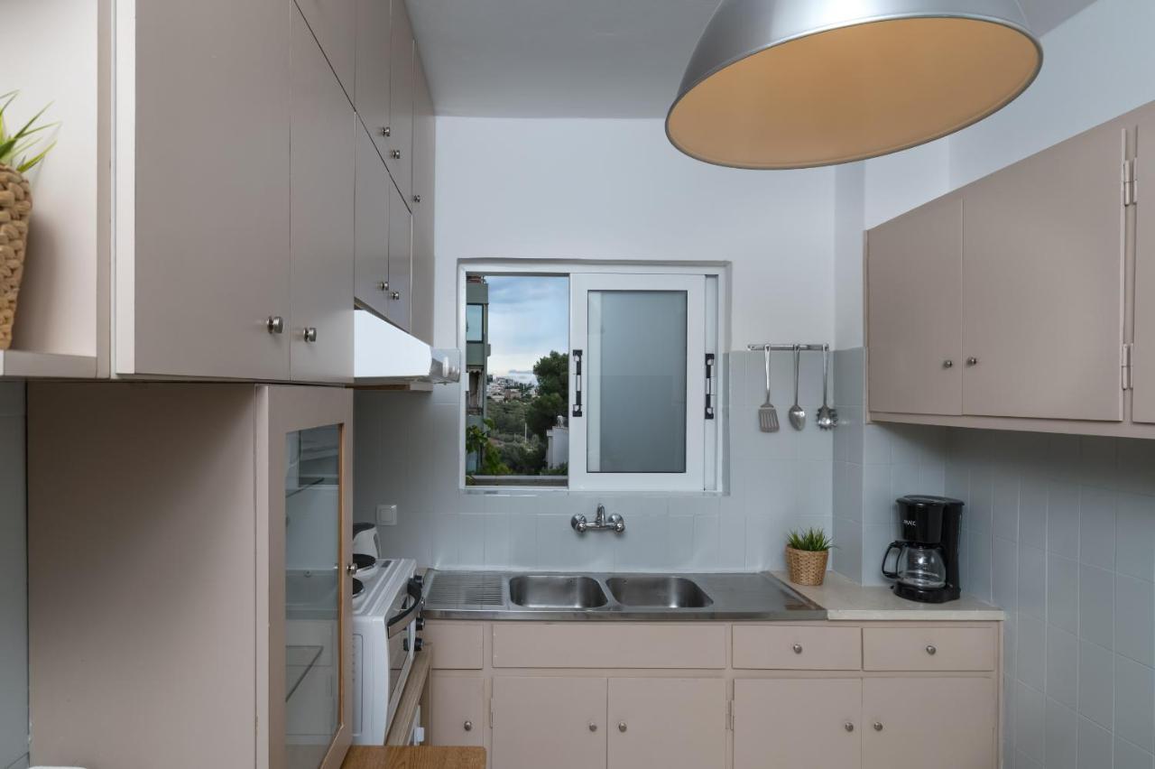 Apartment For 4 Ppl With Great View In アテネ エクステリア 写真