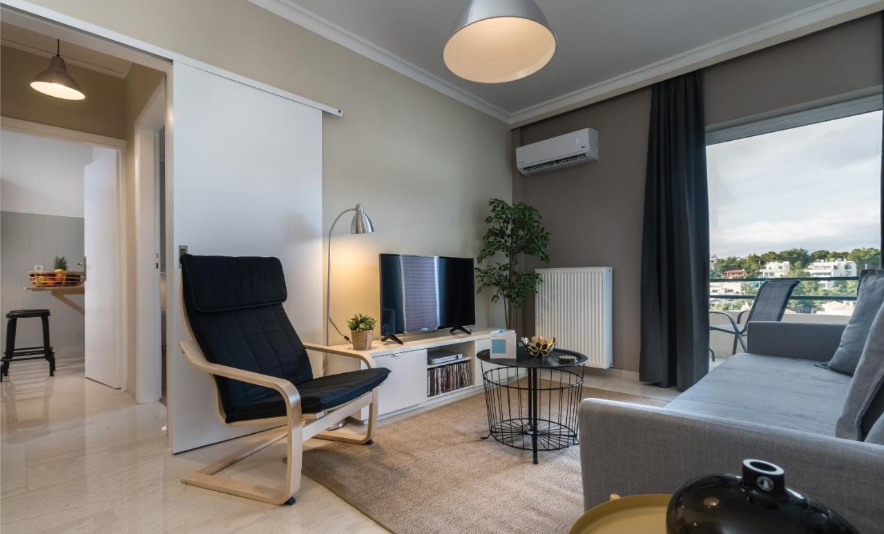 Apartment For 4 Ppl With Great View In アテネ エクステリア 写真